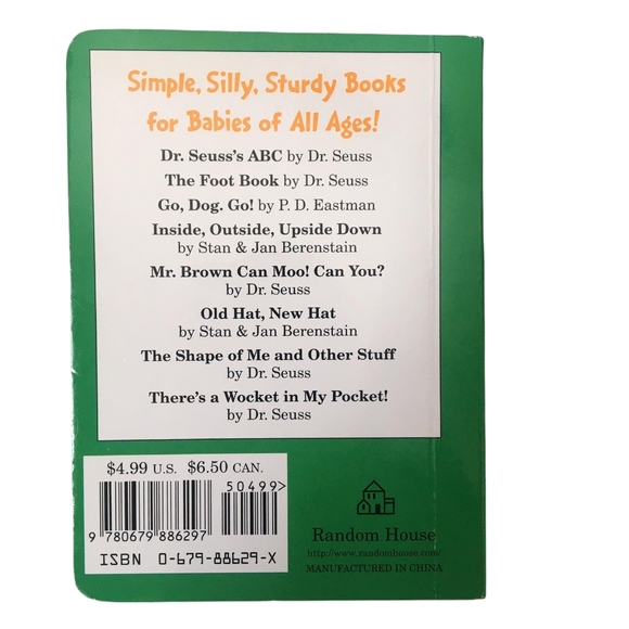 Bundle: beginner books, 1 fish 2 fish by Dr Seuss, and 2 more books. New - Picture 5 of 7